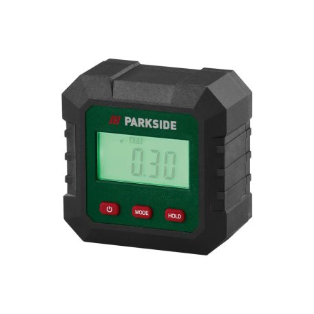 ParkSide PNM 2 B1 Digital Inclinometer, elemes digitális dőlésmérő, dőlésszög mérő 0 - 360° (4 x 90°) | 0.05° felbontással