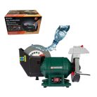 ParkSide PNTS 250 C2 nedves és száraz elektromos csiszoló, duplacsiszoló, kettős köszörű, csiszológép 250W (Wet & Dry Bench Grinder)