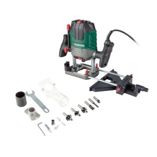   ParkSide POF 1200 D3 / E4 elektromos 1200W felsőmaró, felsőmarógép 6 részes marókészlettel