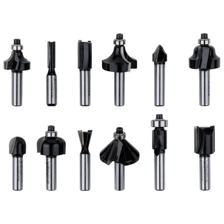 ParkSide POF 1200 D3 / E4 XL elektromos 1200W felsőmaró, felsőmarógép 18 részes maróbit készlettel