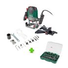 ParkSide POF 1200 D3 / E4 XXL elektromos 1200W felsőmaró, felsőmarógép 36 részes maróbit készlettel