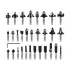 ParkSide POF 1200 D3 / E4 XXL elektromos 1200W felsőmaró, felsőmarógép 36 részes maróbit készlettel