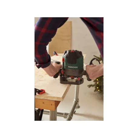ParkSide POF 1200 D3 / E4 / F4 elektromos 1200W felsőmaró, felsőmarógép 6 részes marókészlettel