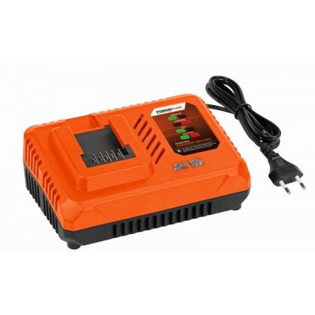 PowerPlus POWDP9051 hálózati töltő, 21V 4A akkutöltő, gyorstöltő PowerPlus 20V / 40V- li-ion akkumulátorokhoz