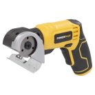 PowerPlus POWX00408 mini 3.6V 1500 mAh 5.5 Nm akkus multifunkciós csavarozó cserélhető fejekkel (excenter-, sarok-, vágófej) + 16 bittel, kofferben