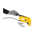 PowerPlus POWX13700 Stapler / Nailer 45W elektromos tűzőgép és szögbelövő + 200 db TYPE 53 kapocs 14 mm és 100 db TYPE 47 szeg 15 mm