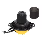 PowerPlus POWX322 inox 15 literes 1000W nemesacél száraz - nedves porzsák nélküli porszívó (porzsákkal is használható)