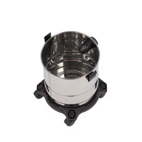 PowerPlus POWX322 inox 15 literes 1000W nemesacél száraz - nedves porzsák nélküli porszívó (porzsákkal is használható)