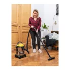 PowerPlus POWX322 inox 15 literes 1000W nemesacél száraz - nedves porzsák nélküli porszívó (porzsákkal is használható)