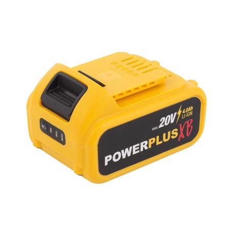 PowerPlus POWXBBOX10 20V 4Ah Brushless akkus szerszámkészlet: POWXB10010 fúrógép, behajtó + POWXB40010 multifunkciós szerszámgép
