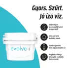 AQUA OPTIMA PP1006 Perfect Pour 2.4L vízszűrő kancsó 1 db Evolve+ filterrel (100 liter vízhez)