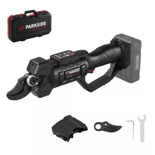   ParkSide Performance PPAAS 20-Li SOLO prémium akkus metszőolló, X20V Team, bypass ágvágó olló kofferben, tartalék pengével, akku és töltő nélkül
