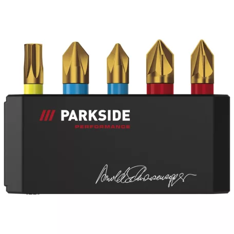 ParkSide Performance PPABSS 20-Li A1 Arnold Schwarzenegger 60 Nm 20V 2Ah akkus fúró, behajtó, dedikált alu kofferben, akkuval, töltővel, bitkészlettel (30 éves jubileumi kiadás, limitált széria)