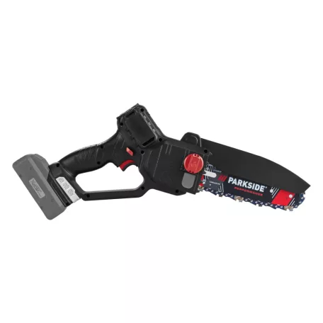 ParkSide Performance PPAGHS 20-Li A1 SOLO 24 cm 20V X20V prémium akkus cserjevágó, kézi fűrész, mini láncfűrész, automata láncolajozással, akku és töltő nélkül