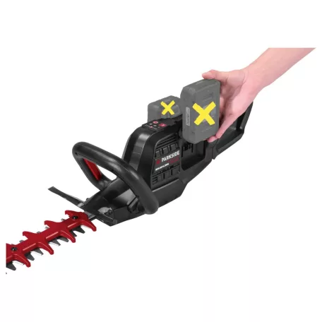 ParkSide Performance PPAHS 40 A1 SOLO 40V (2 x 20V dupla akkus) 61 cm vezeték nélküli, akkumulátoros prémium sövényvágó, sövénynyíró, akku és töltő nélkül