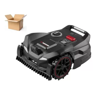   BONTOTT ParkSide Performance PPAMR 1250 A1 SMART prémium robotfűnyíró 1250 m2 területre, határoló vezeték nélkül, 20V 4Ah akkuval és dokkoló állomással