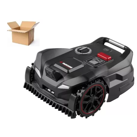 BONTOTT ParkSide Performance PPAMR 1250 A1 SMART prémium robotfűnyíró 1250 m2 területre, határoló vezeték nélkül, 20V 4Ah akkuval és dokkoló állomással