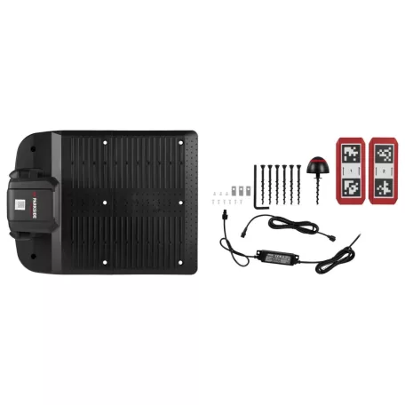 ParkSide Performance PPAMR 1250 A1 SMART prémium robotfűnyíró 1250 m2 területre, határoló vezeték nélkül, 20V 4Ah akkuval és dokkoló állomással