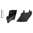 ParkSide Performance PPBRM 46 A1 négyütemű 150 cm3 önjáró, önindítós 3.5 LE benzinmotoros fűnyíró 46 cm vágásszélességgel, 2.6 kW 3.5 PS benzines fűnyírógép berántóval és 20V akkus indítómotorral