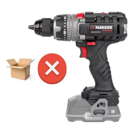 HIBÁS, működésképtelen ParkSide Performance PPBSA 20-Li A1 SOLO Brushless 150 Nm X20V akkus fúró, csavarbehajtó, tartozékok nélkül, alkatrésznek