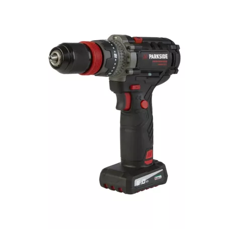 ParkSide Performance PPBSSA 12 A1 12V 5Ah 80 Nm levehető tokmányos X12V akkus fúró - csavarozó, behajtó szövet hordtáskában, 12V 5Ah akkuval és 100W 6A gyorstöltővel