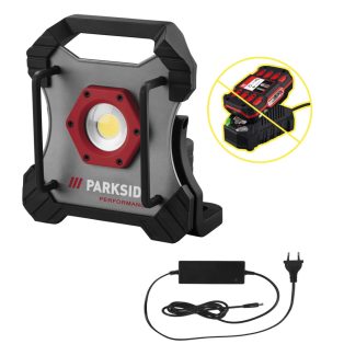   ParkSide Performance PPBSTA 20-Li A1 SOLO 75W hálózati / 20V vezeték nélküli akkus, akkumulátoros LED reflektor, fényvető 1000 / 5000 / 10000 lm