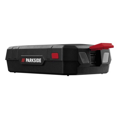 ParkSide PPB 10000 A1 PD Fast Charge 10000 mAh Li-ion PowerBank, hordozható mobiltöltő akkumulátor 15W, 5V 3A - 12V 1.5A Power Delivery 3.0