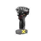 ParkSide Performace PPDSSA 12 A1 SOLO X12V Brushless 300 Nm akkus ütvecsavarozó, akkumulátoros kerékkulcs készlet kofferben, 4 db CR-V dugókulccsal, akku és töltő nélkül