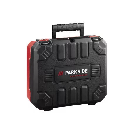 ParkSide Performace PPDSSA 12 A1 SOLO X12V Brushless 300 Nm akkus ütvecsavarozó, akkumulátoros kerékkulcs készlet kofferben, 4 db CR-V dugókulccsal, akku és töltő nélkül