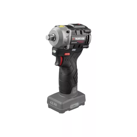 ParkSide Performace PPDSSA 12 A1 SOLO X12V Brushless 300 Nm akkus ütvecsavarozó, akkumulátoros kerékkulcs készlet kofferben, 4 db CR-V dugókulccsal, akku és töltő nélkül