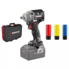 ParkSide Performance PPDSSA 20-Li B2 Prémium Brushless 20V X20V 120 / 400 / 600 Nm akkus ütvecsavarozó, akkumulátoros kerékkulcs kofferben, 3 db CR-MO dugókulccsal, akku és töltő NÉLKÜL
