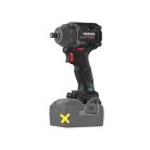 ParkSide Performance PPDSSA 20-Li A1 Prémium Brushless 20V X20V 120 / 400 Nm akkus ütvecsavarozó, akkumulátoros kerékkulcs kofferben, 3 db CR-MO dugókulccsal, akku és töltő NÉLKÜL