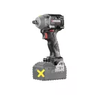 ParkSide Performance PPDSSA 20-Li B2 Prémium Brushless 20V X20V 120 / 400 / 600 Nm akkus ütvecsavarozó, akkumulátoros kerékkulcs kofferben, 3 db CR-MO dugókulccsal, akku és töltő NÉLKÜL