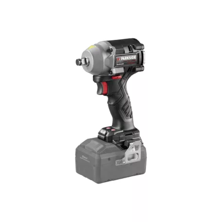 ParkSide Performance PPDSSA 20-Li B2 Prémium Brushless 20V X20V 120 / 400 / 600 Nm akkus ütvecsavarozó, akkumulátoros kerékkulcs kofferben, 3 db CR-MO dugókulccsal, akku és töltő NÉLKÜL