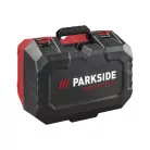 ParkSide Performance PPEH 950 A1 prémium elektromos gyalu, 950W 82 mm vezetékes barkács gyalugép kofferben