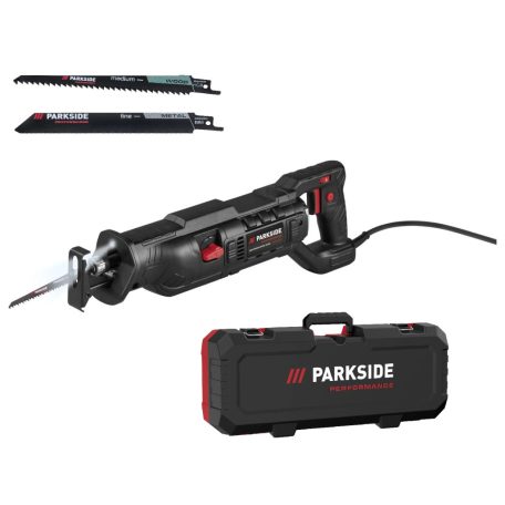 ParkSide Performance PPFS 1200 A1 elektromos (vezetékes) 1200W 30 mm kardfűrész, orrfűrész, szablyafűrész prémium kofferben