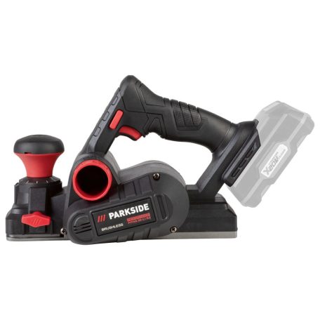 ParkSide Performance PPHA 20-Li B2 20V 4Ah akkus gyalu, X20V 20V akkumulátoros vezeték nélküli gyalu, akkuval és töltővel