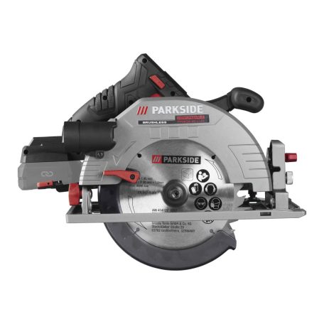 ParkSide Performance PPHKSA 40-Li A1 SOLO Brushless X20 akkumulátoros, dupla akkus kézi körfűrész 190 mm fűrészlappal, akku és töltő nélkül