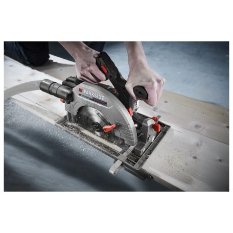 ParkSide Performance PPHKSA 40-Li A1 SOLO Brushless X20 akkumulátoros, dupla akkus kézi körfűrész 190 mm fűrészlappal, akku és töltő nélkül