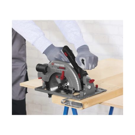 ParkSide Performance PPHKSA 40-Li A1 SOLO Brushless X20 akkumulátoros, dupla akkus kézi körfűrész 190 mm fűrészlappal, akku és töltő nélkül