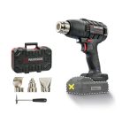 ParkSide Performance PPHLGA 20-Li A2 SOLO X20 Prémium akkus, akkumulátoros hőlégfúvó 4 tartozékkal, kofferben, akku és töltő nélkül