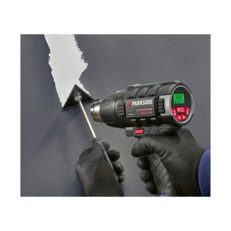 ParkSide Performance PPHLGA 20-Li A2 SOLO X20 Prémium akkus, akkumulátoros hőlégfúvó 4 tartozékkal, kofferben, akku és töltő nélkül