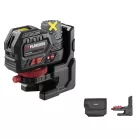 ParkSide Performance PPKLLA 12 A1 SOLO Crossline Laser 12V cserélhető akkus 25 m keresztvonalas lézer szintező, zöld lézerfénnyel, akku és töltő nélkül