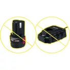 ParkSide Performance PPKLLA 12 A1 SOLO Crossline Laser 12V cserélhető akkus 25 m keresztvonalas lézer szintező, zöld lézerfénnyel, akku és töltő nélkül