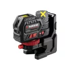 ParkSide Performance PPKLLA 12 A1 SOLO Crossline Laser 12V cserélhető akkus 25 m keresztvonalas lézer szintező, zöld lézerfénnyel, akku és töltő nélkül
