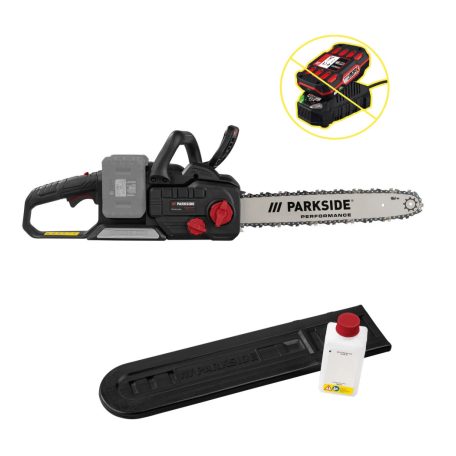 ParkSide Performance PPKSA 40-Li A1 / B2 SOLO 38 cm 40V dupla akkus fűrész, akkumulátoros láncfűrész akku és töltő nélkül