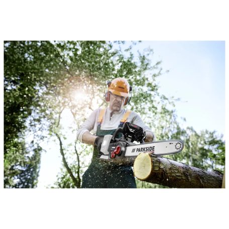 ParkSide Performance PPKSA 40-Li A1 / B2 SOLO 38 cm 40V dupla akkus fűrész, akkumulátoros láncfűrész akku és töltő nélkül