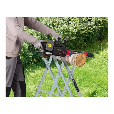 ParkSide Performance PPKSA 40-Li C3 SOLO 38 cm 40V dupla akkus fűrész, akkumulátoros láncfűrész akku és töltő nélkül