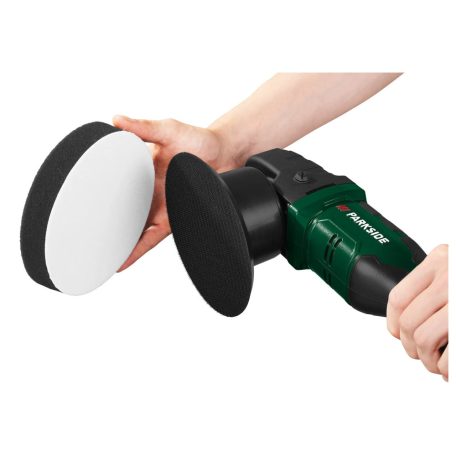 ParkSide PPMA 20-Li C3 SOLO X20V akkus, 20V akkumulátoros excenteres autó polírozó, polírozógép, vezeték nélküli polírozó, akku és töltő nélkül