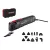 ParkSide Performance PPMFW 550 A1 elektromos 550W prémium multifunkciós szerszámgép, 5 az 1-ben oszcillációs rezgő multiszerszám kofferben, tartozékokkal (fűrészel, vág, hántol és csiszol)